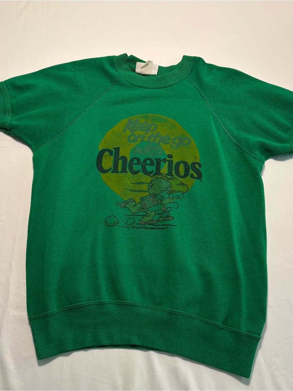 Vintage General Mills Cheerios Crewneck Short-sleeve Sweatshirt